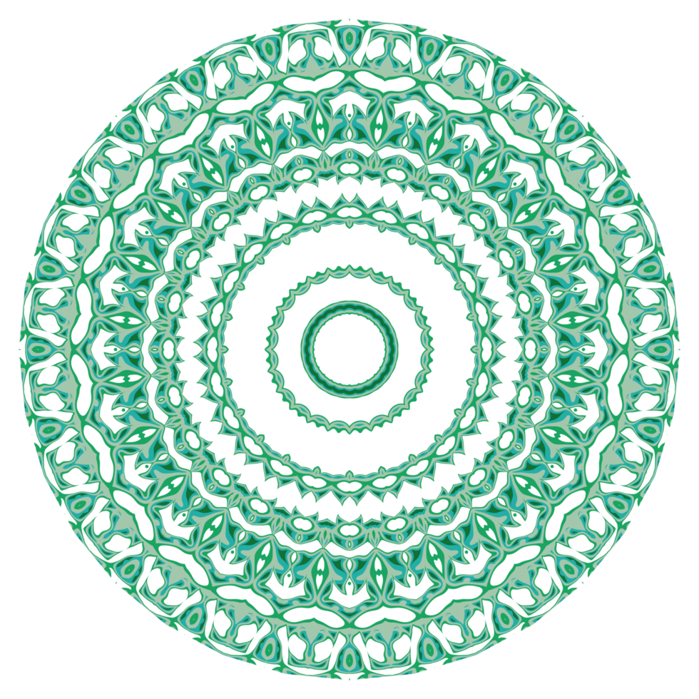 Abstract mandala pattern png