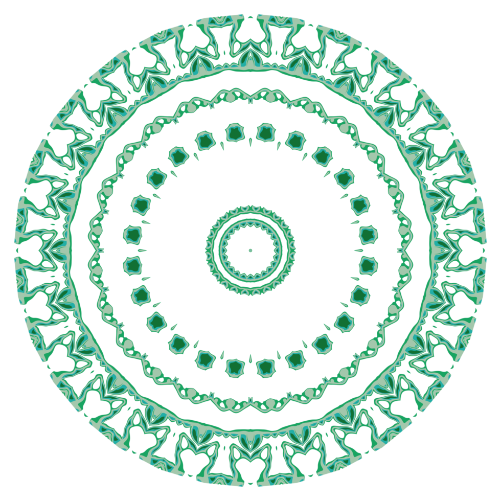 Abstract mandala pattern png