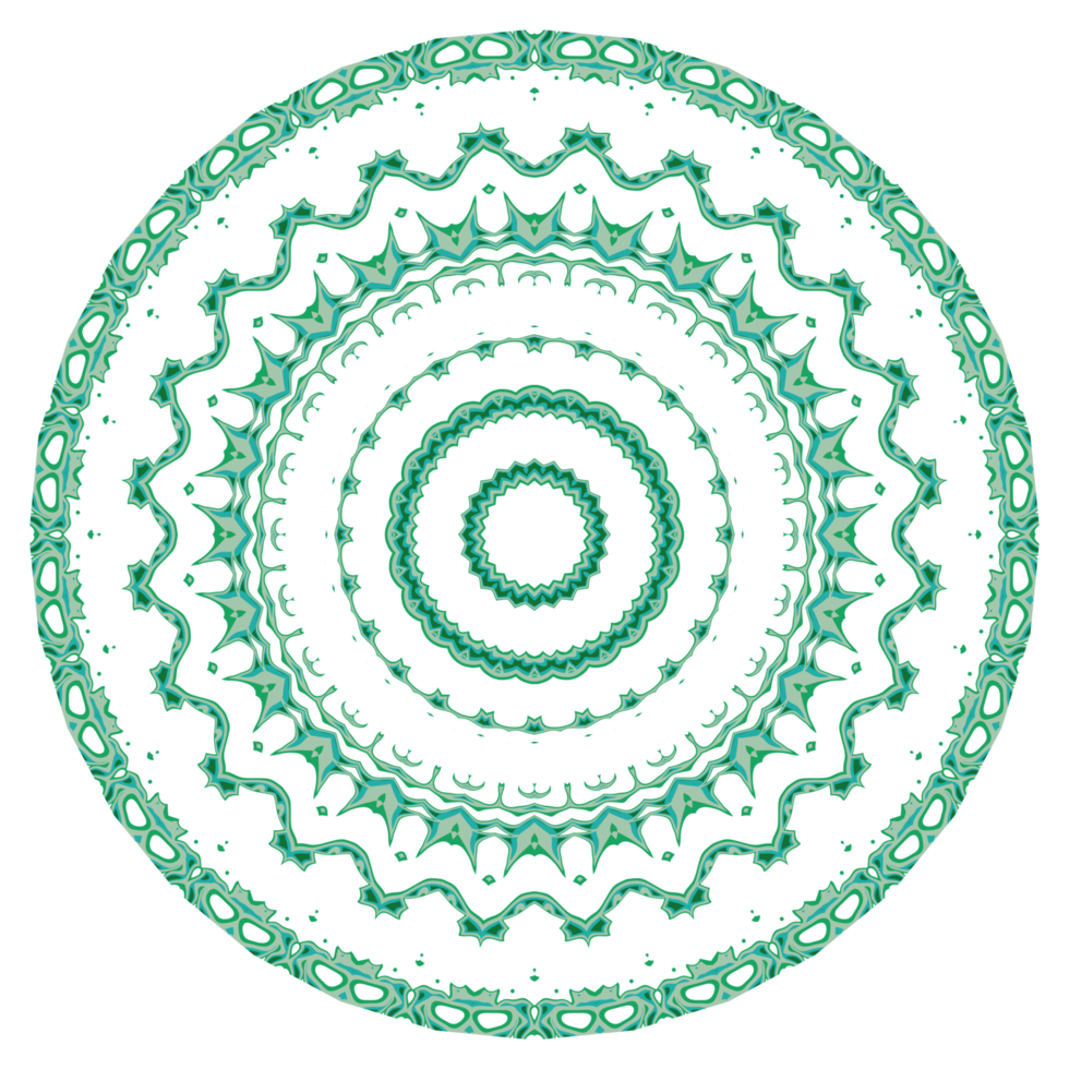 Abstract mandala pattern png