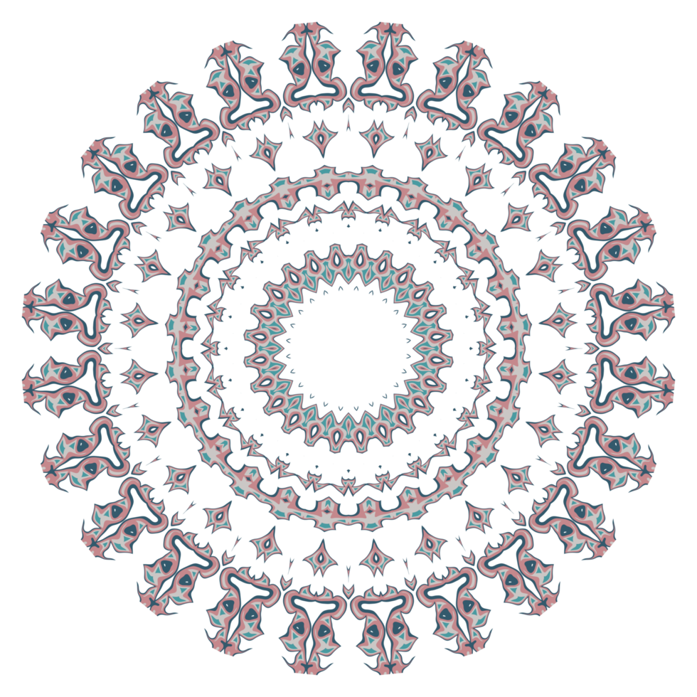 décoration motif mandala png