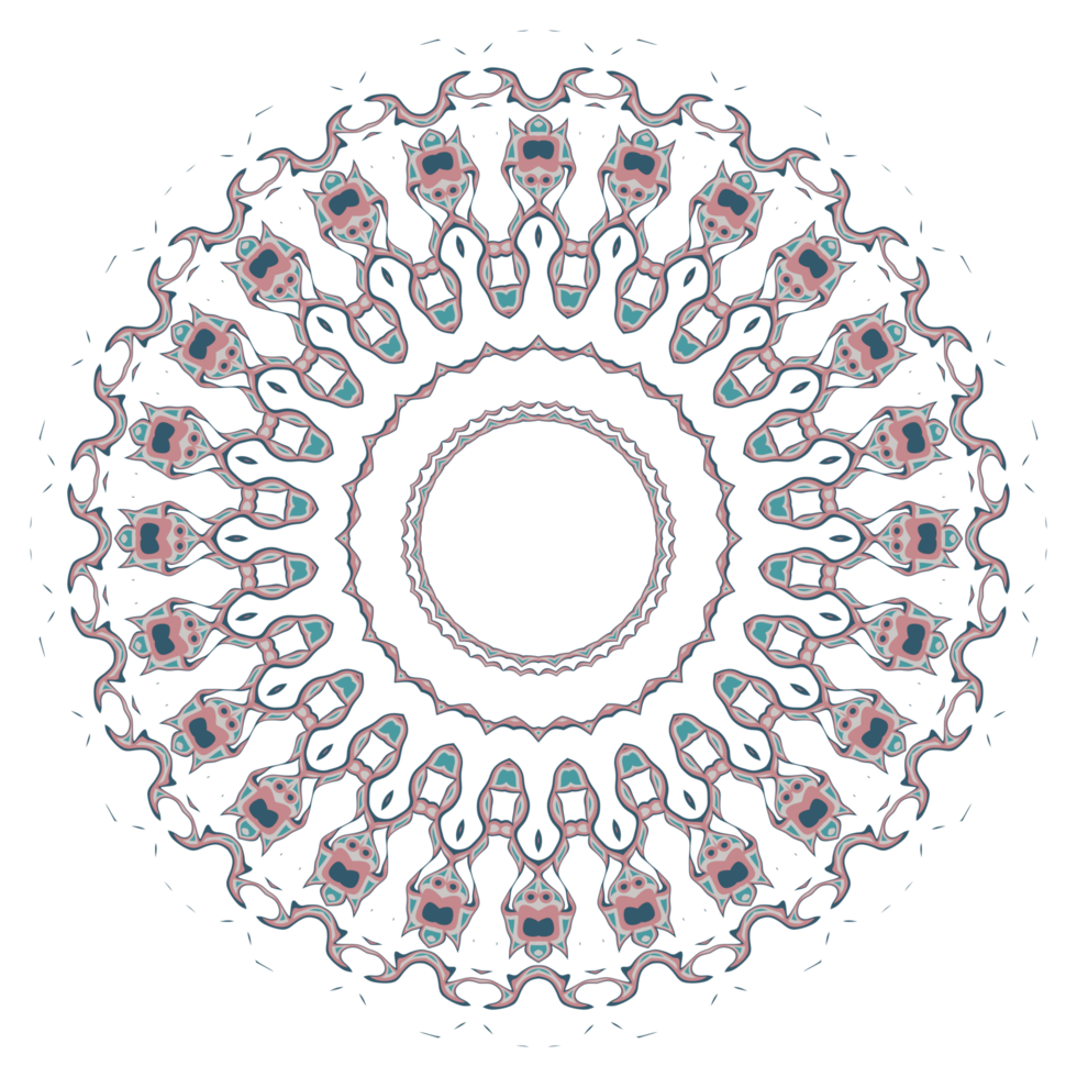 Mandala pattern decoration png