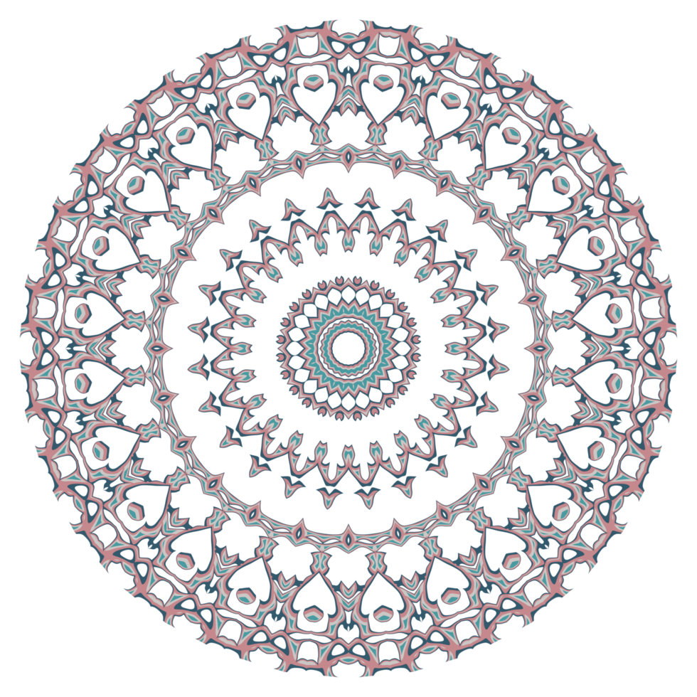 Mandala pattern decoration png