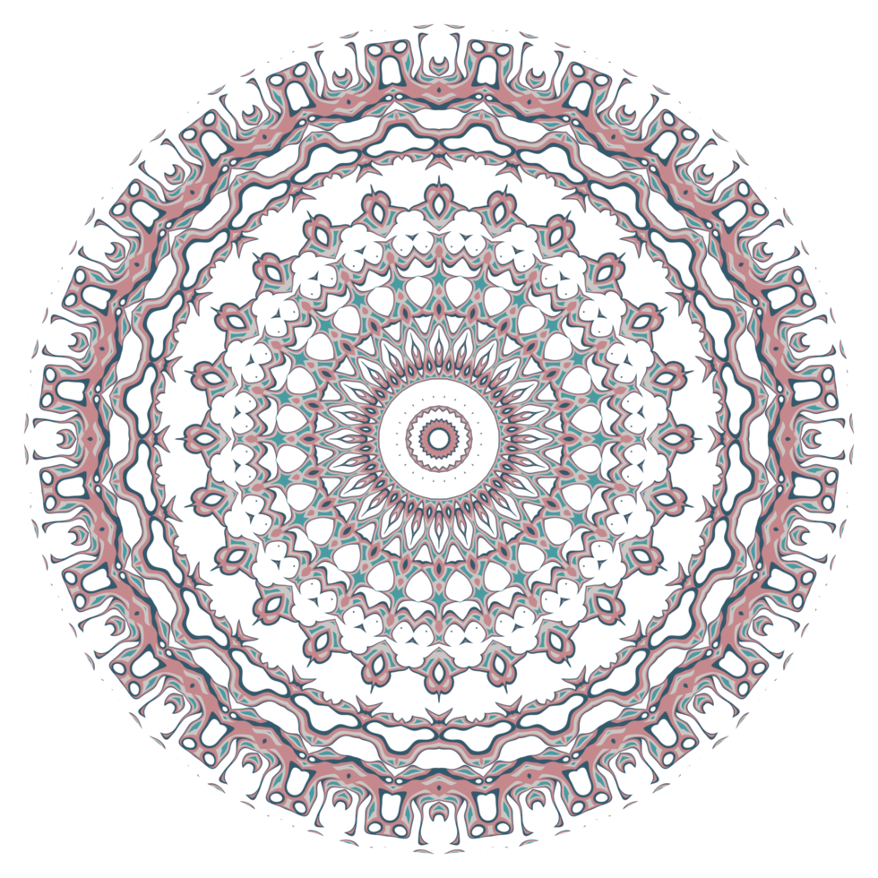 Mandala pattern decoration png