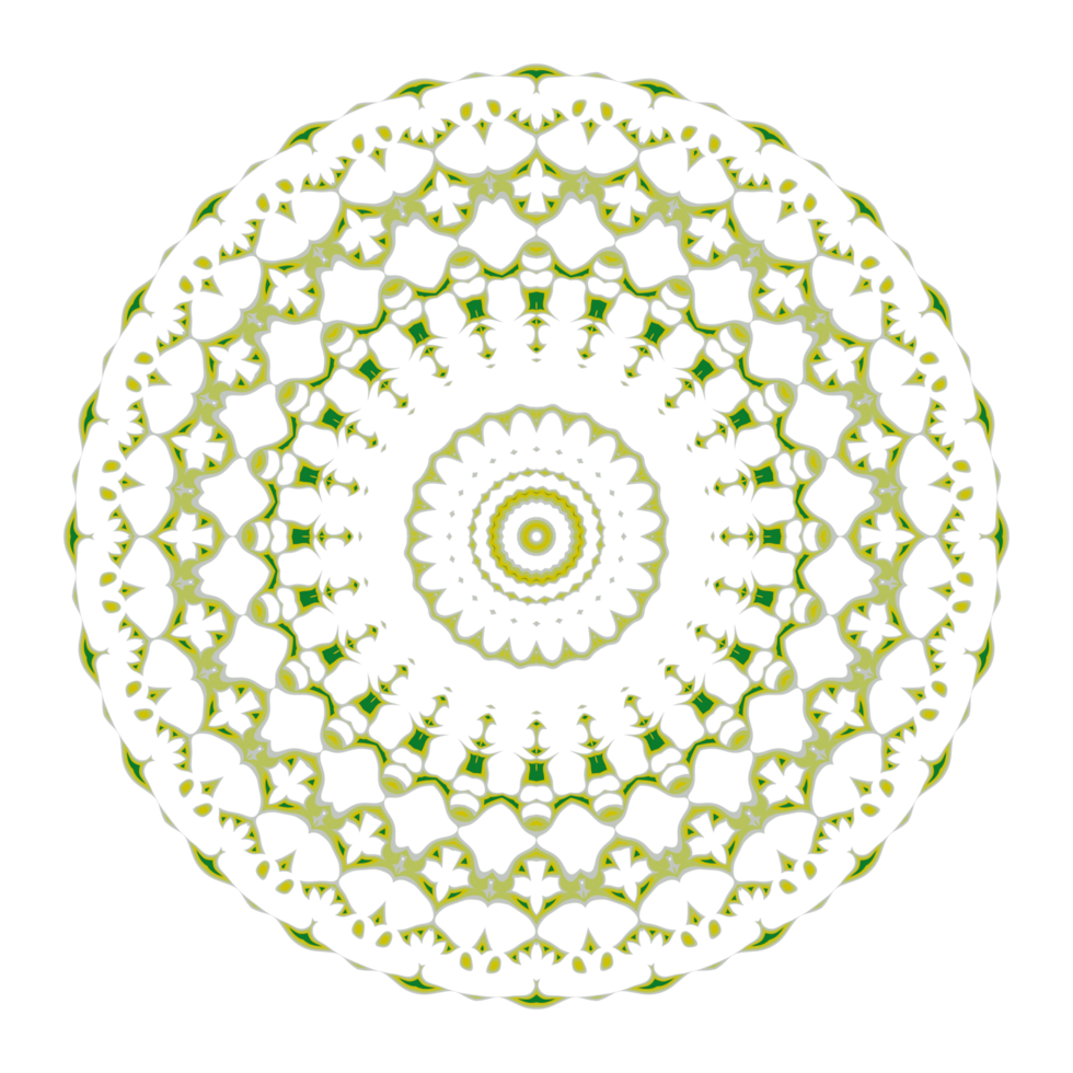 Mandala pattern ornament png