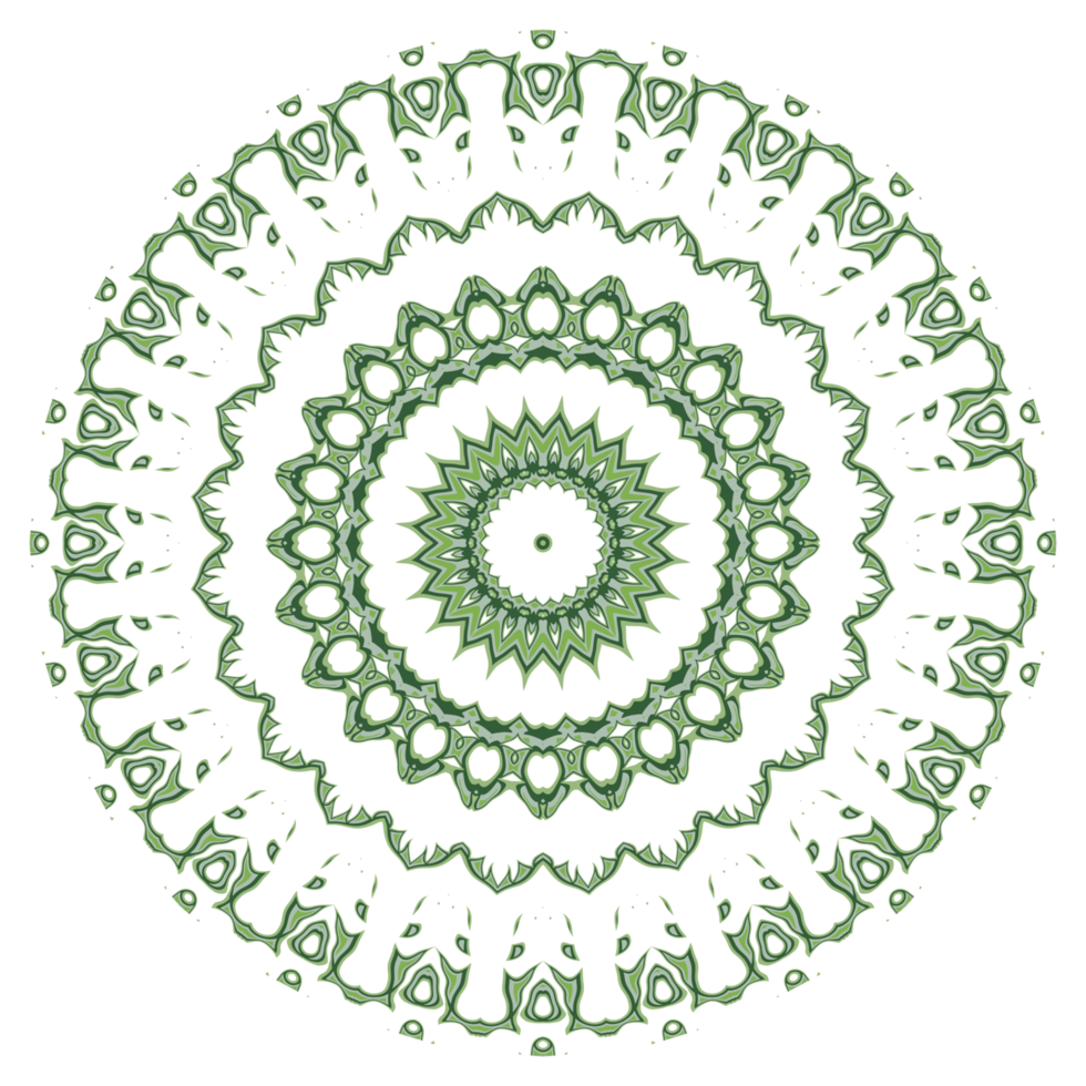 Mandala pattern ornament png