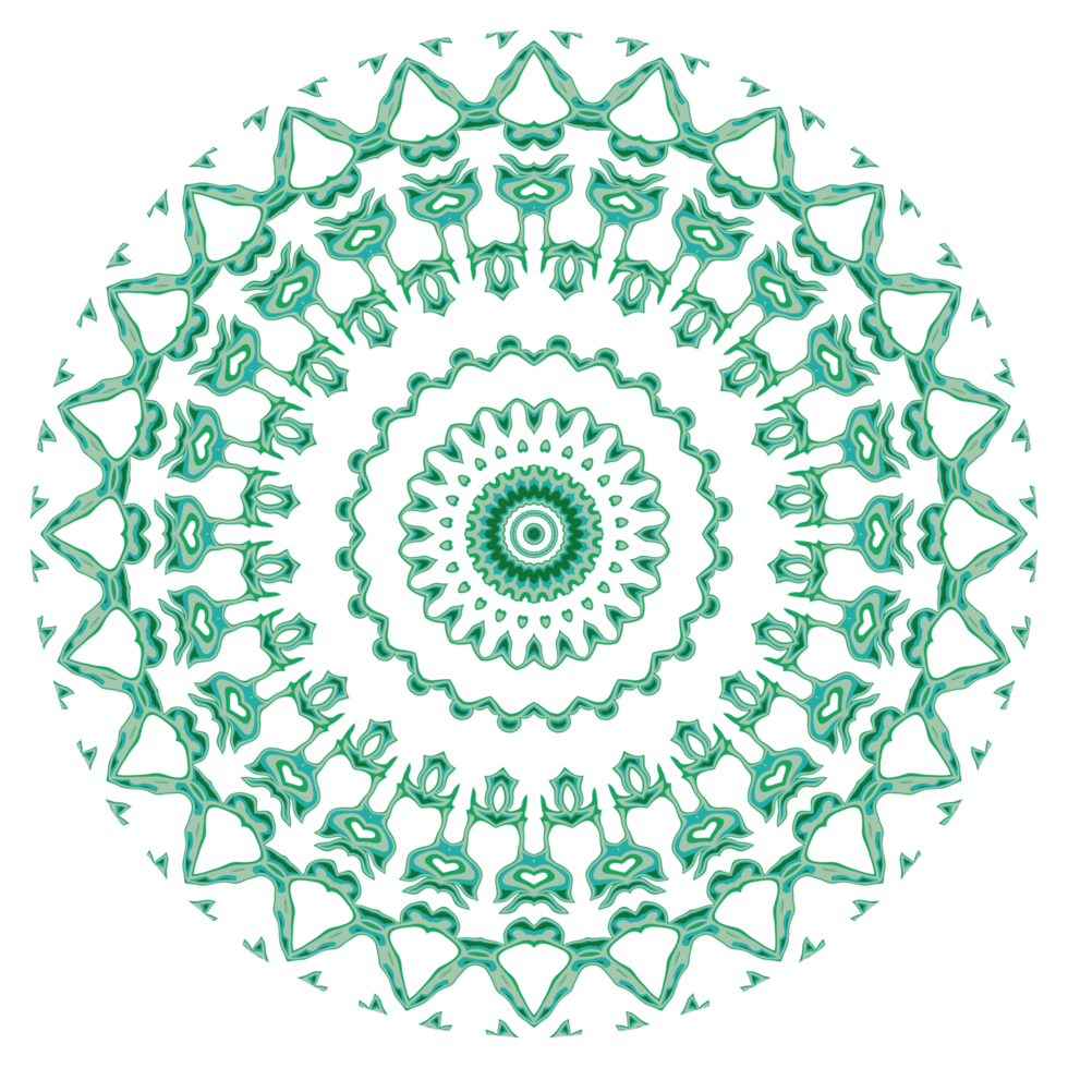 Abstract mandala pattern png