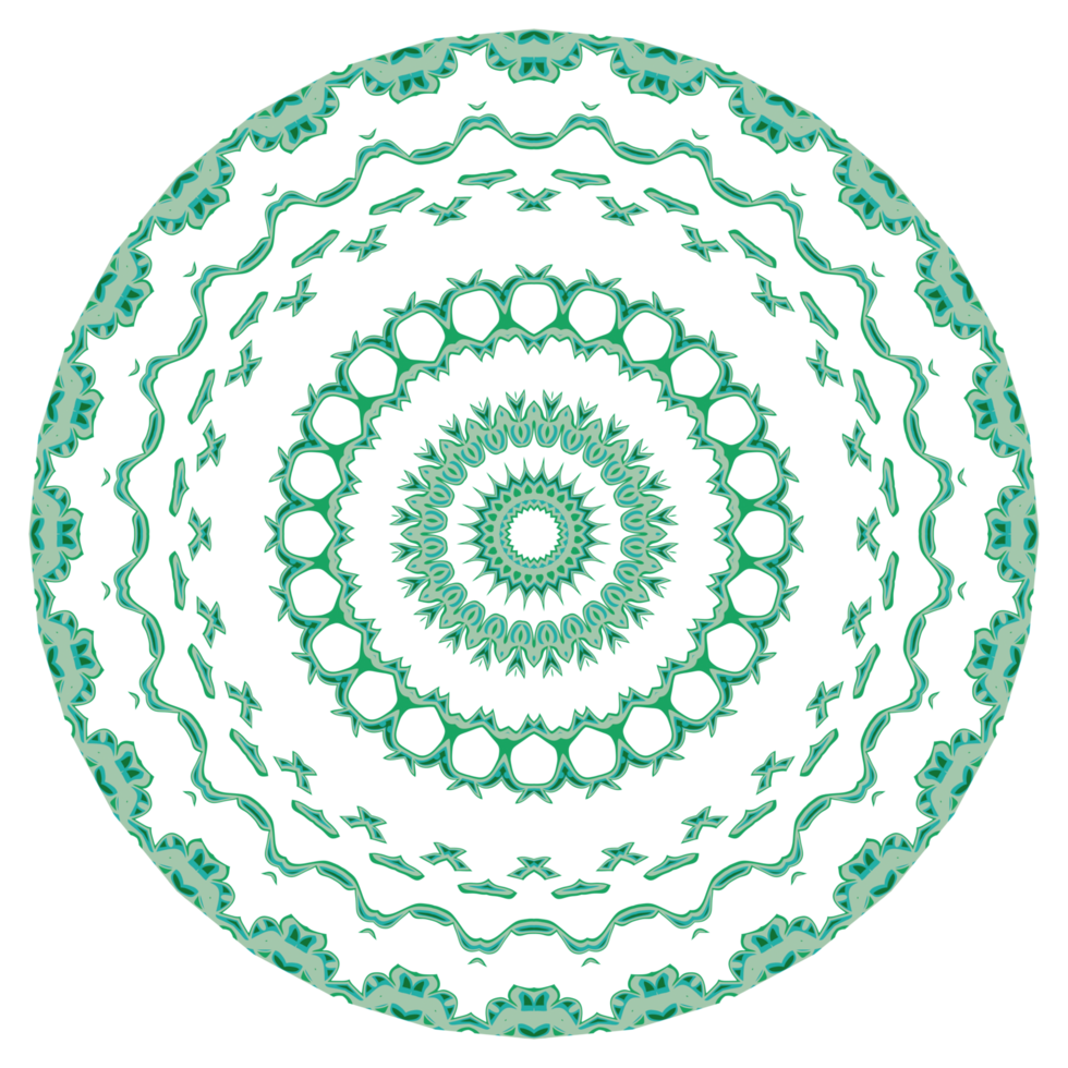 Abstract mandala pattern png