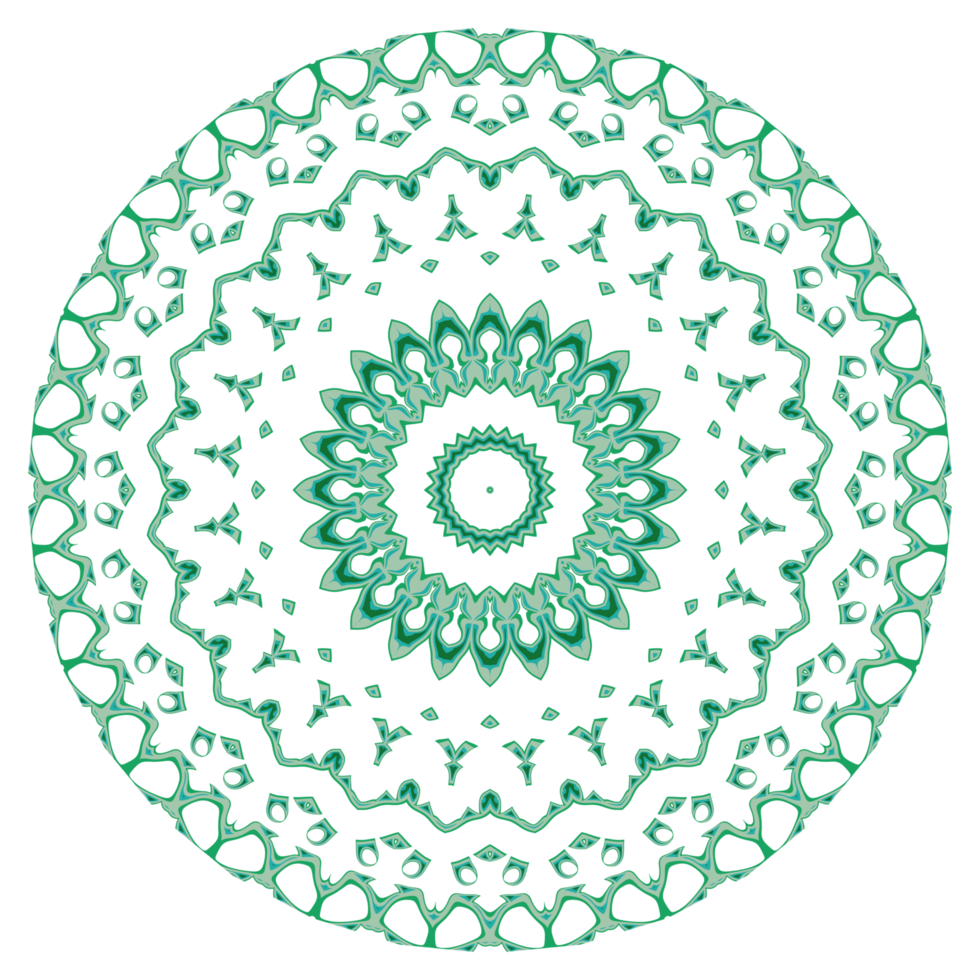 Abstract mandala pattern png