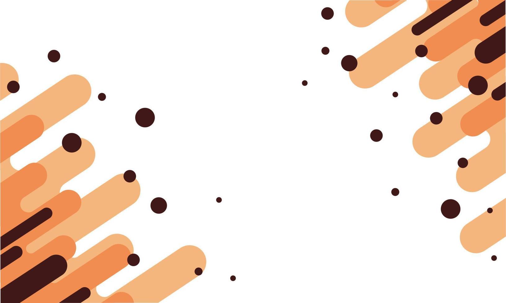 Background with abstract white and brown modern elegant design vector