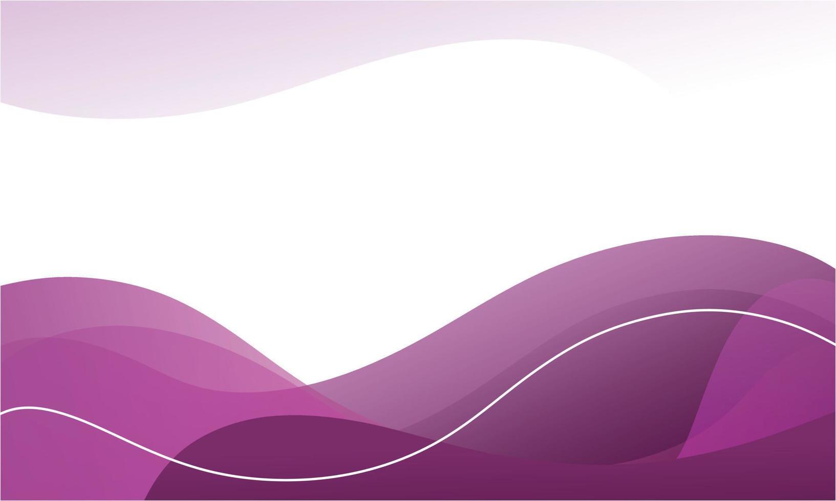 fondo ondulado púrpura de curva suave, perfecto para oficina, banner, página de inicio, fondo, papel tapiz y más vector