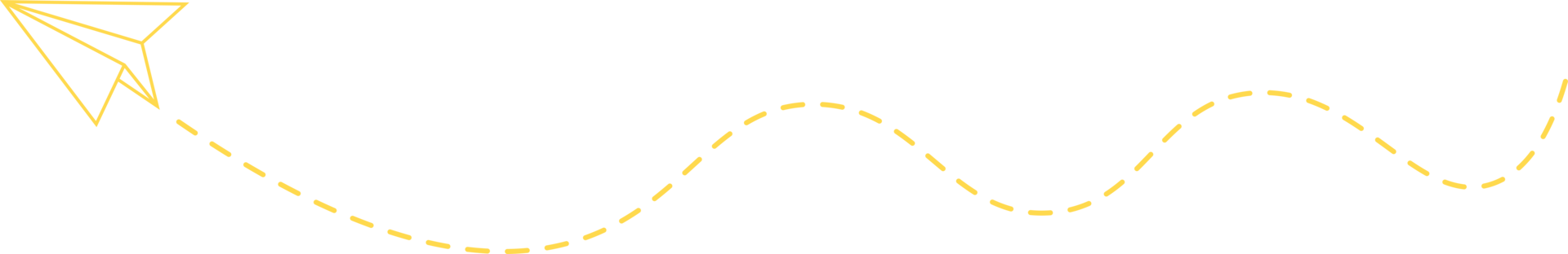 Papierfliegerroute mit gestrichelter Linie png