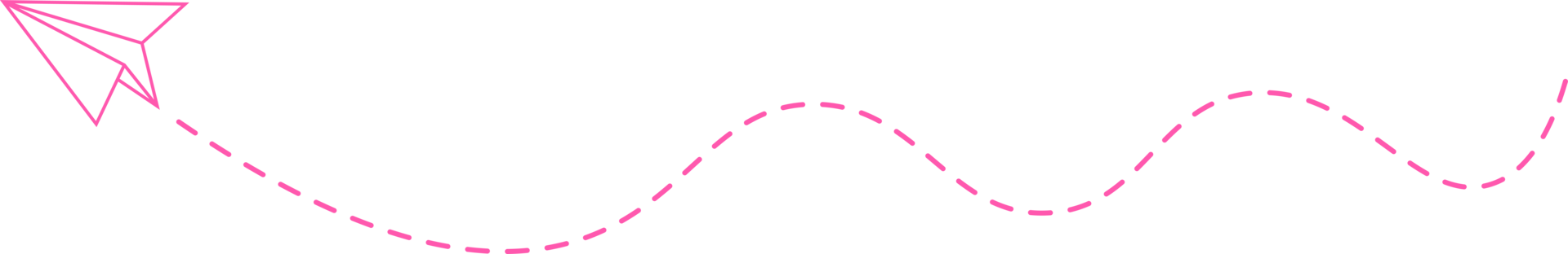 percorso dell'aeroplano di carta con linea tratteggiata png