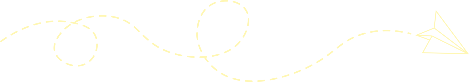 ruta de avión de papel de línea discontinua png