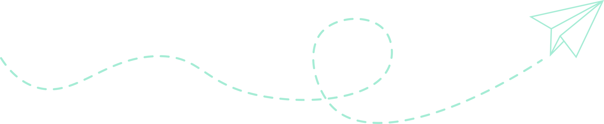 Dashed Line Paper Airplane Route png