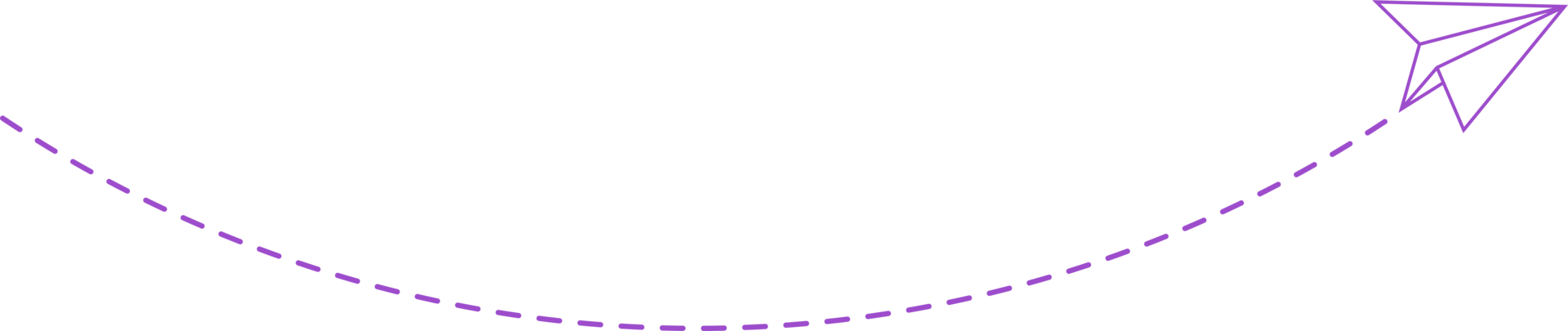 ruta de avión de papel de línea discontinua png