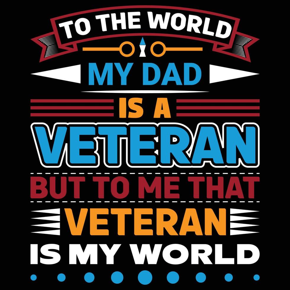 The best veteran t-shirt vector