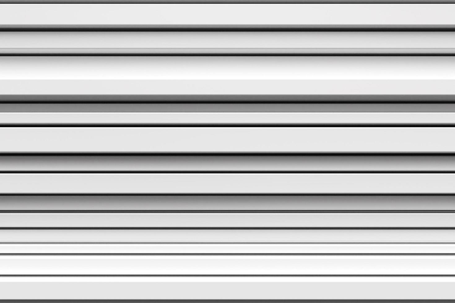 3d white plastic siding surface. Abstract  texture background. Plastic board white wall texture.3D rendering photo