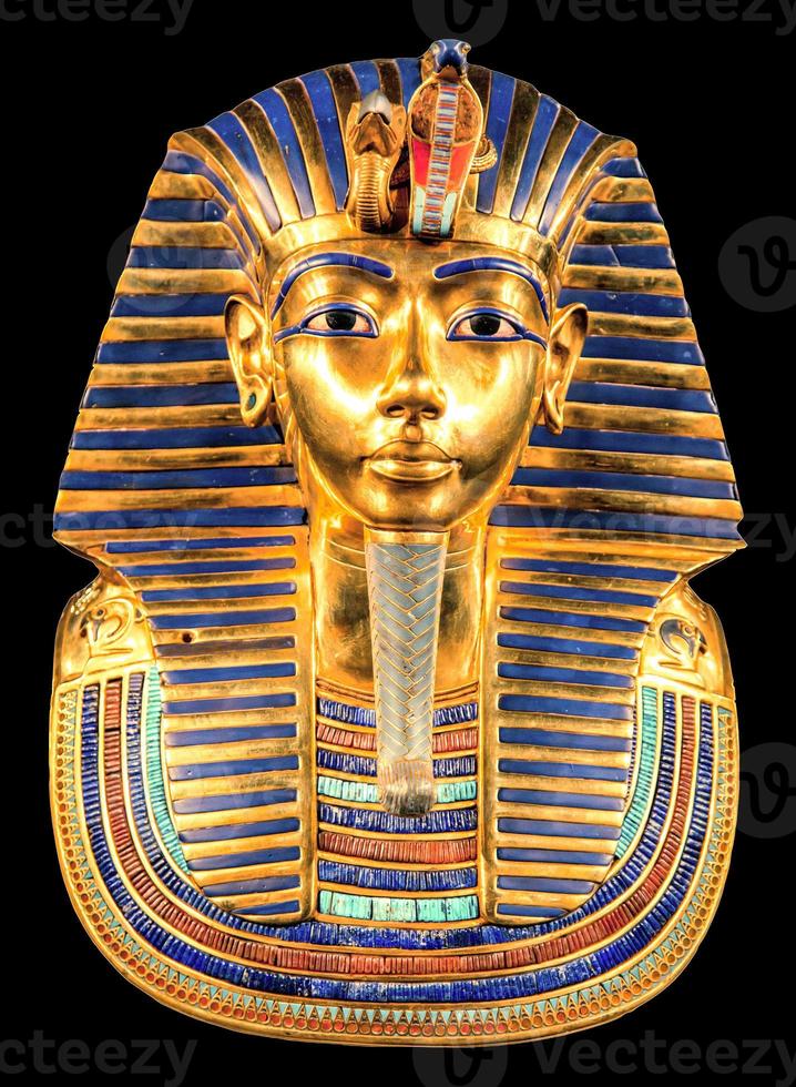 Tutankhamun's golden burial mask photo