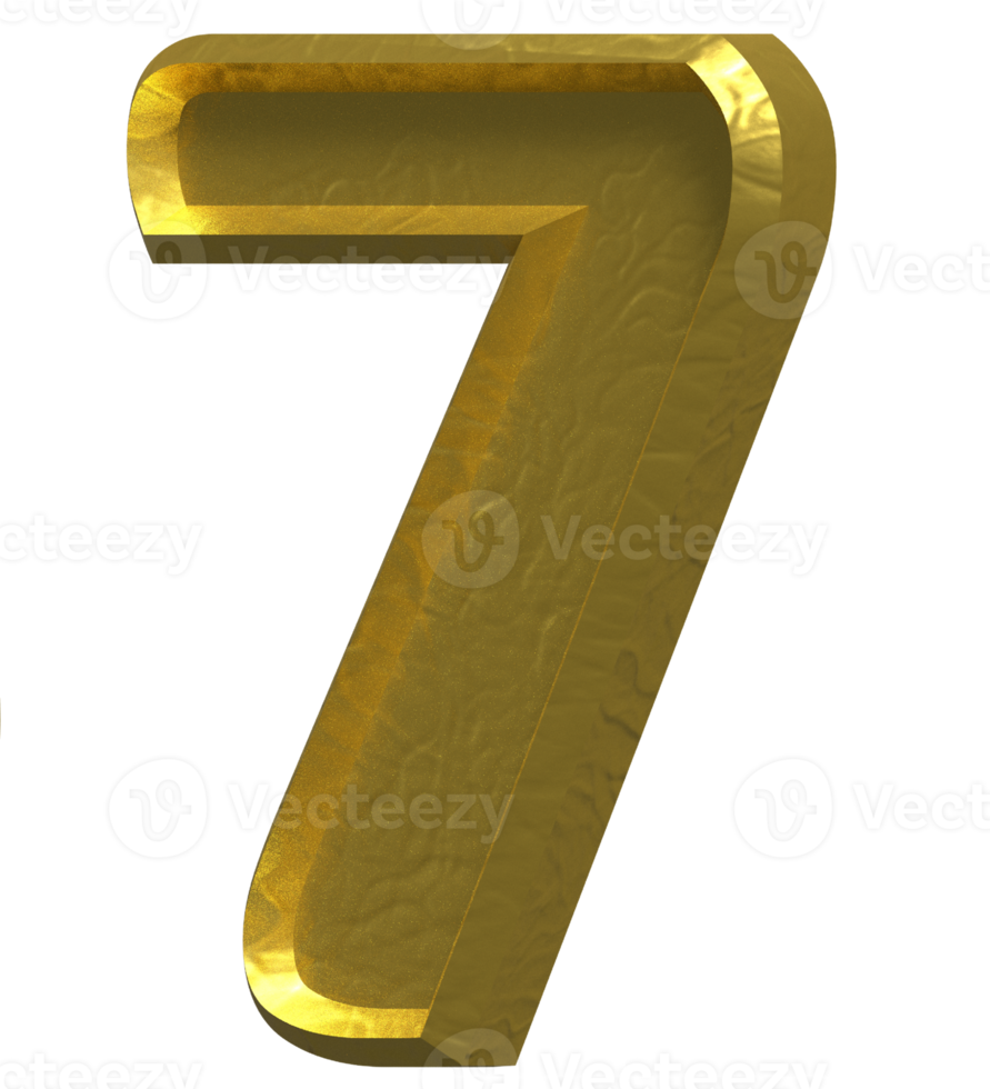 Number 7 3d Number Illustration Concept Design 11362419 Png Number 7 3d Number Illustration Concept Design 11362419 Png