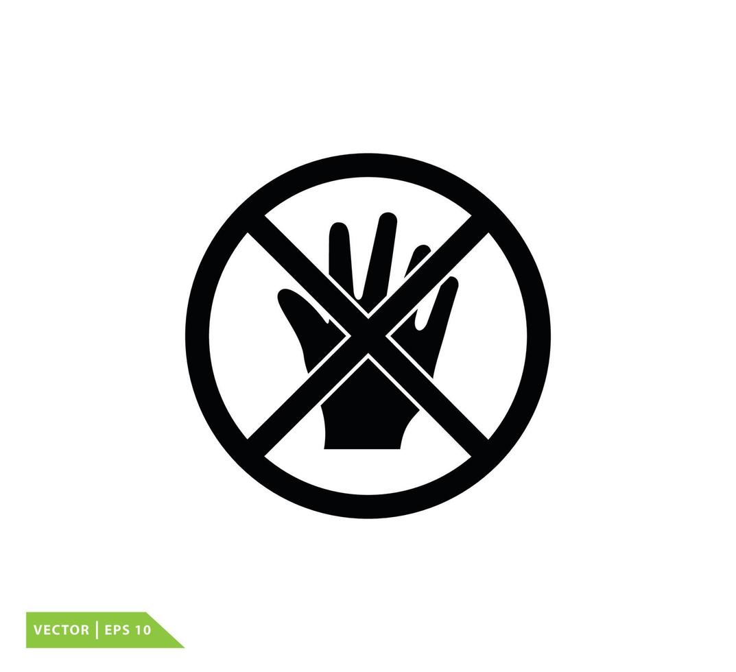 touch icon vector design template