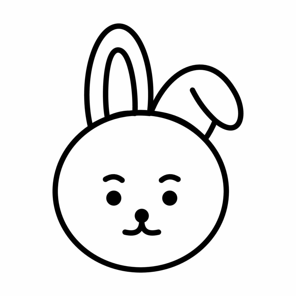 Icon Cooky Character. A cute face cartoon. Suitable for smartphone wallpaper, prints, poster, flyers, greeting card, ect. vector