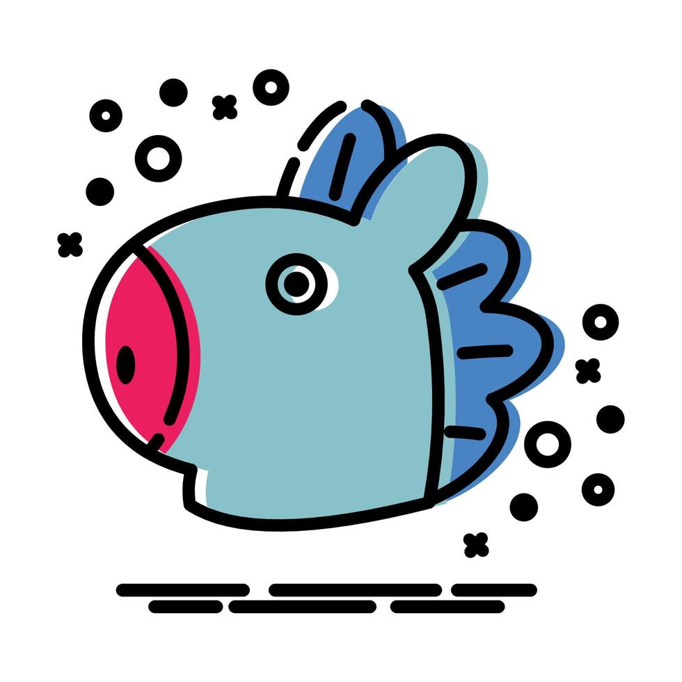 Icon Mang Character. A cute face cartoon. Suitable for smartphone wallpaper, prints, poster, flyers, greeting card, ect. vector