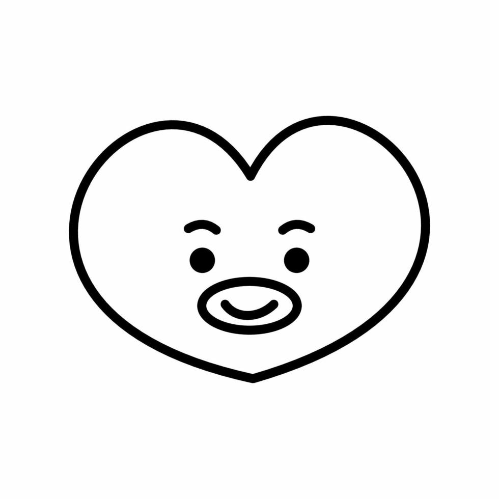 Icon Tata Character. A cute face cartoon. Suitable for smartphone wallpaper, prints, poster, flyers, greeting card, ect. vector