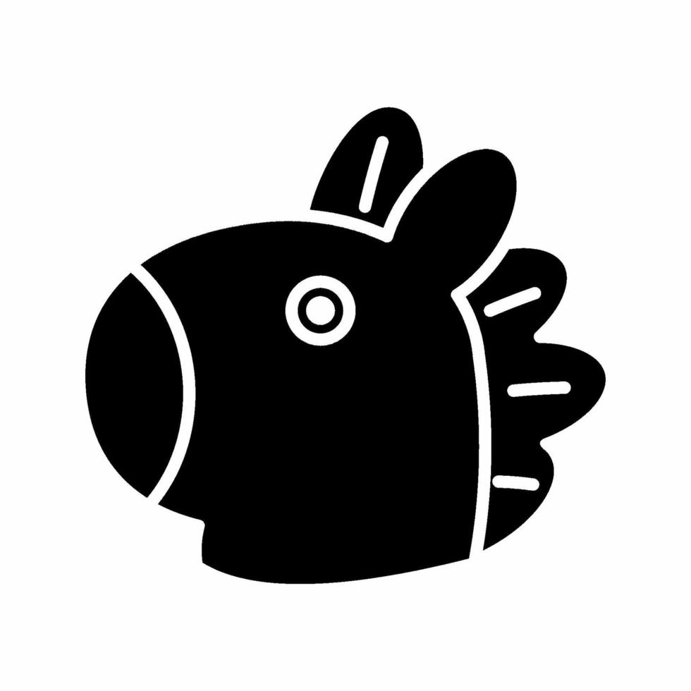 Icon Mang Character. A cute face cartoon. Suitable for smartphone wallpaper, prints, poster, flyers, greeting card, ect. vector