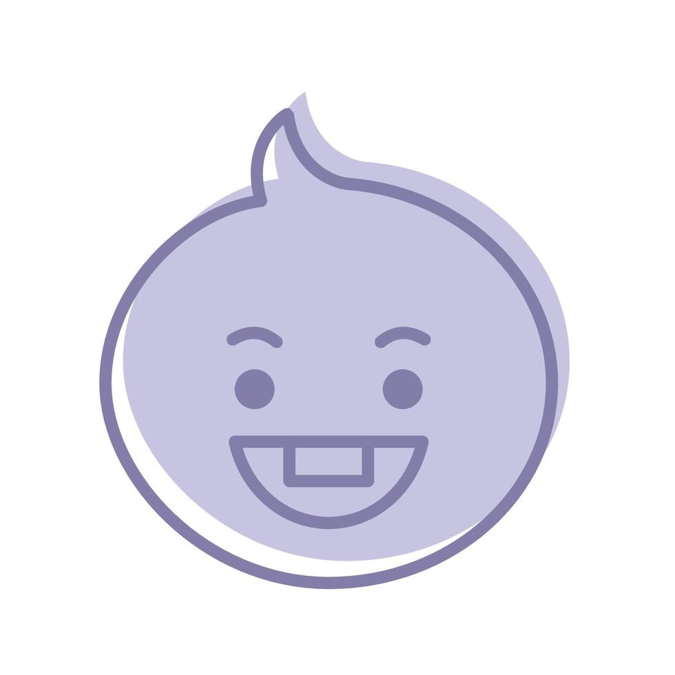 Icon Shooky Character. A cute face cartoon. Suitable for smartphone wallpaper, prints, poster, flyers, greeting card, ect. vector