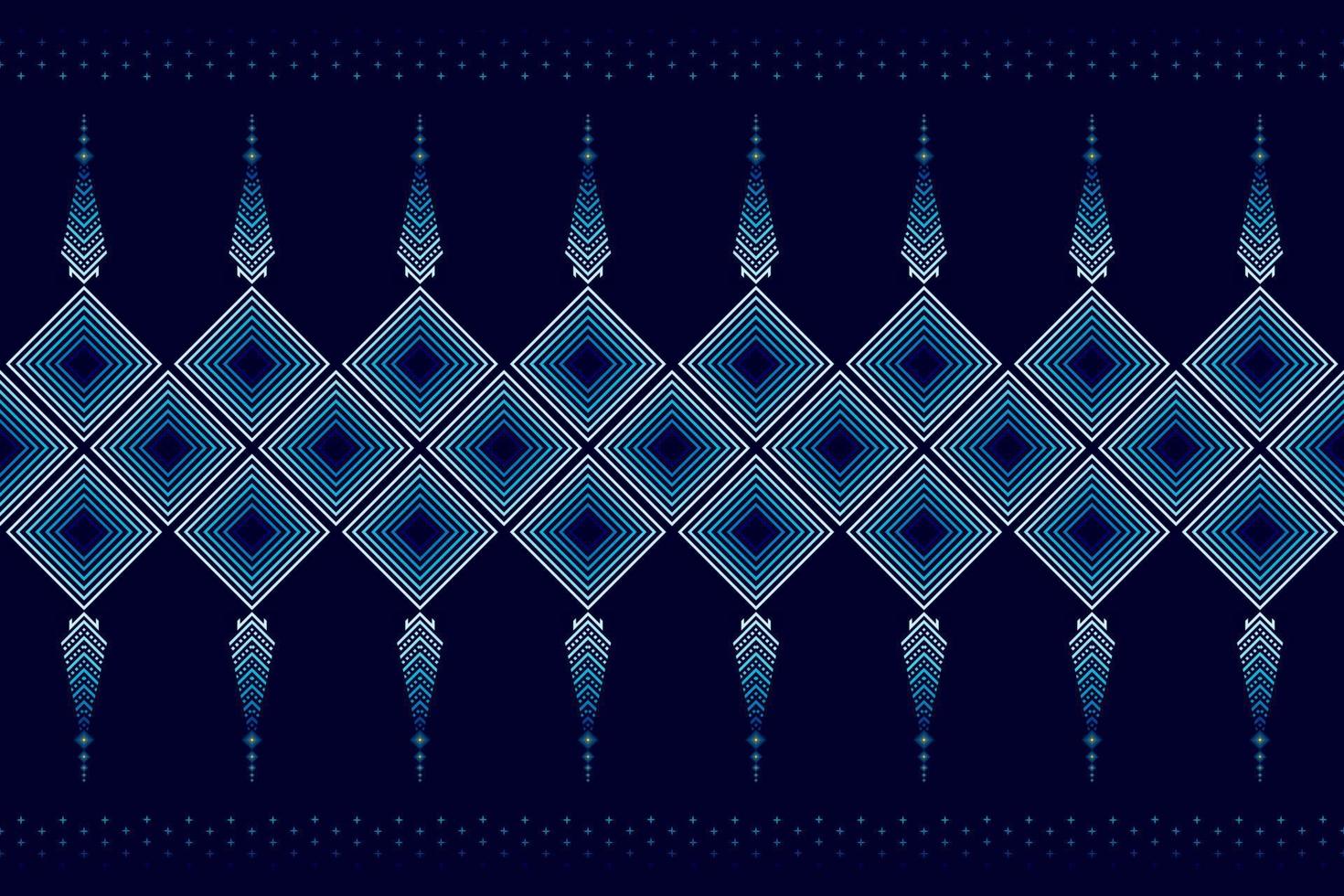 patrón sin fisuras de estilo étnico geométrico. diseño para tela, papel tapiz, fondo, alfombra, ropa. textura vectorial étnica tribal. ilustración vectorial vector