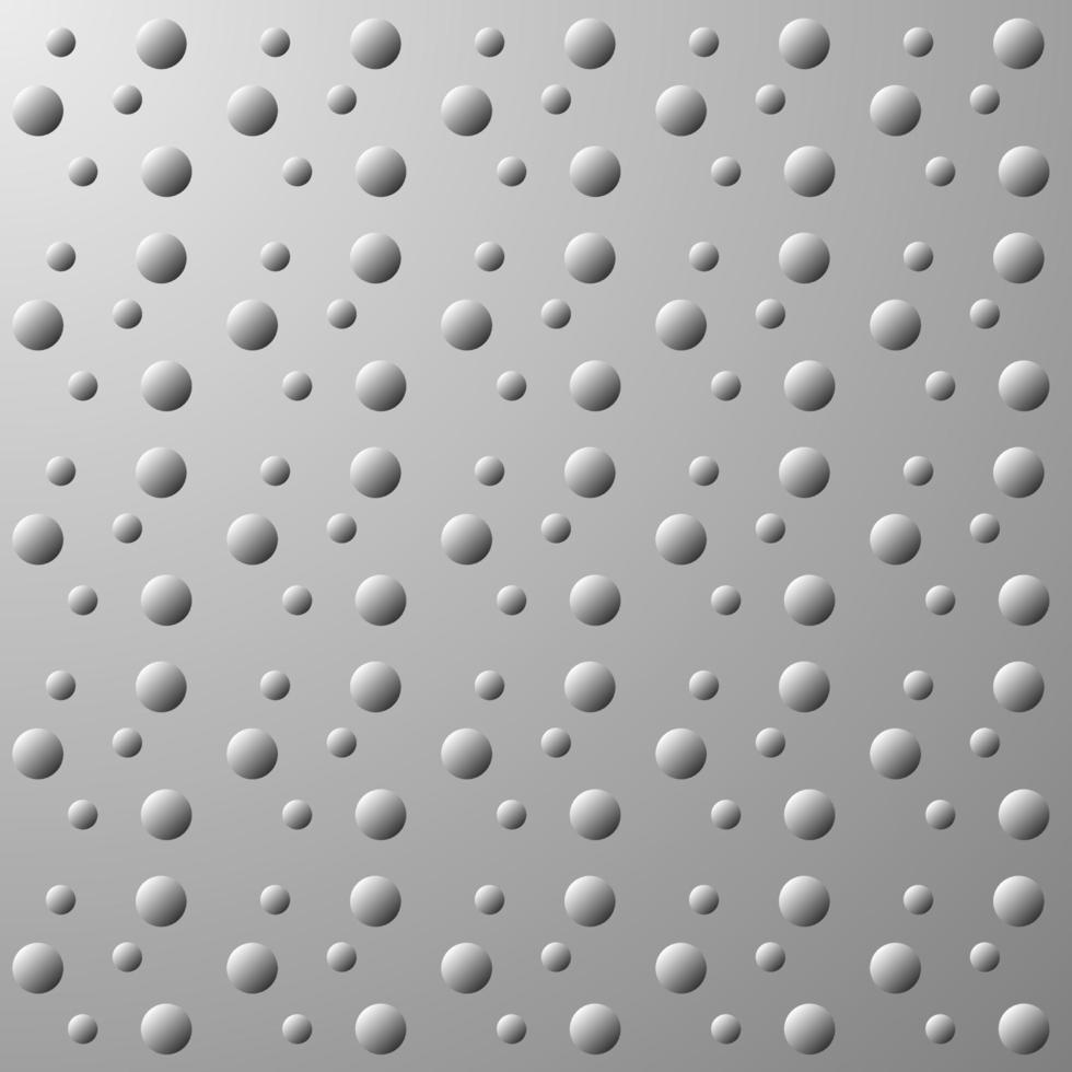 illustration of water falling on the surface of a steel plate. water on the glass surface. water hole in steel. vector