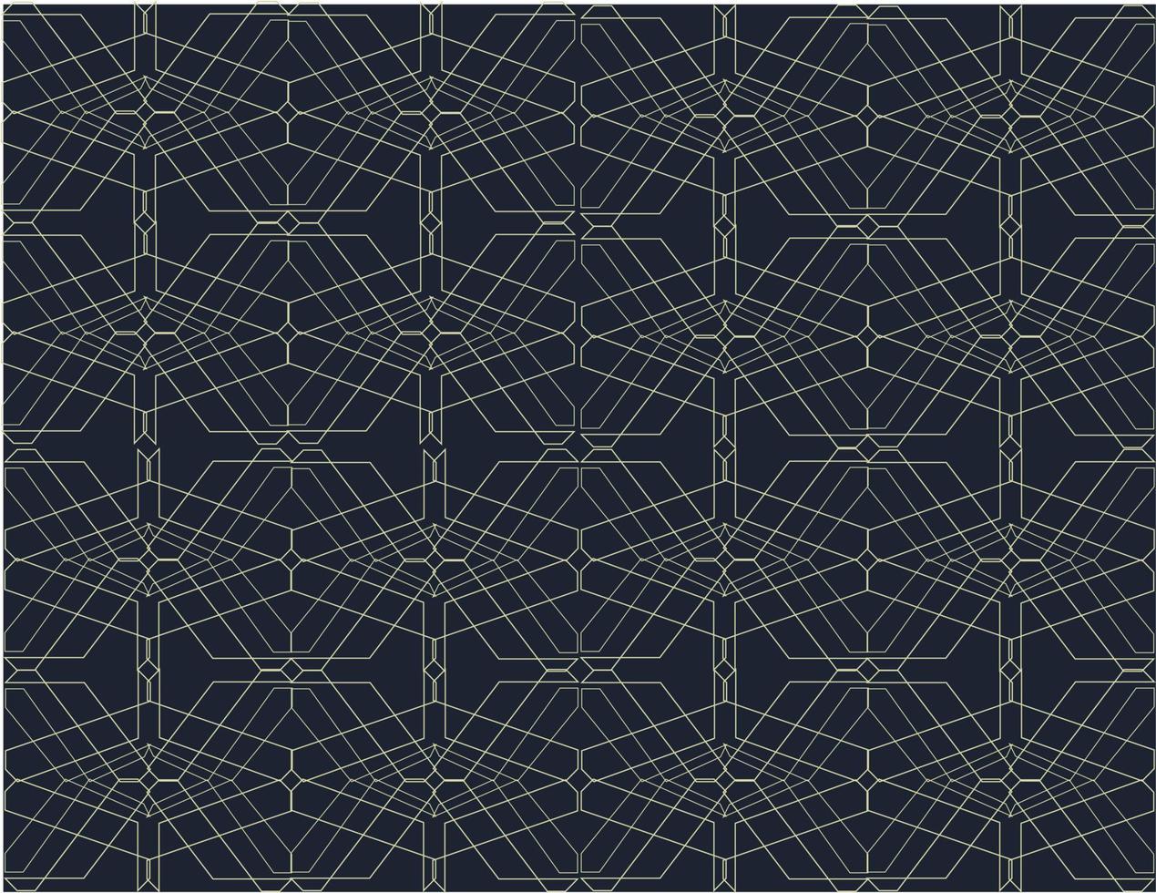 Abstract geometric pattern with lines, rhombuses Seamless vector background