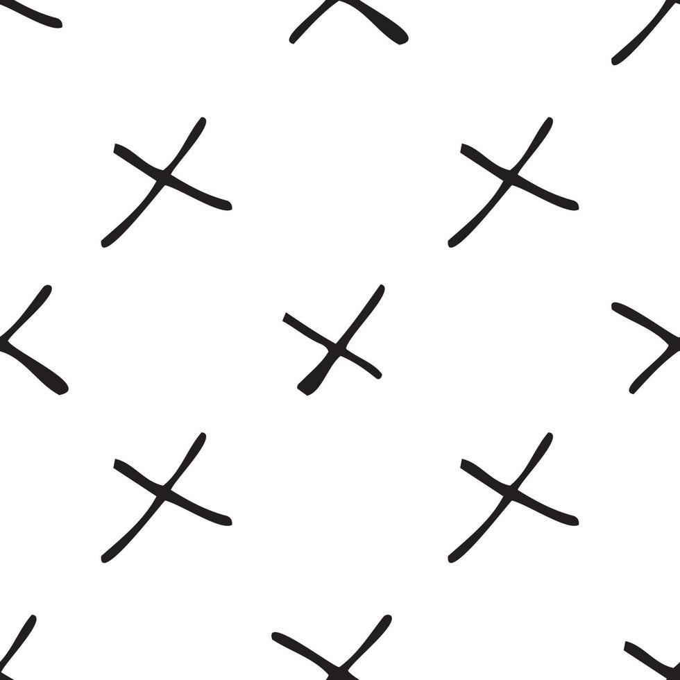 Crosses vector template, cross monochrome background