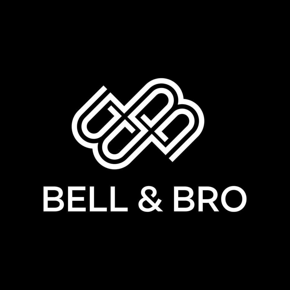 monogram letter double B logo 11364090 Vector Art at Vecteezy