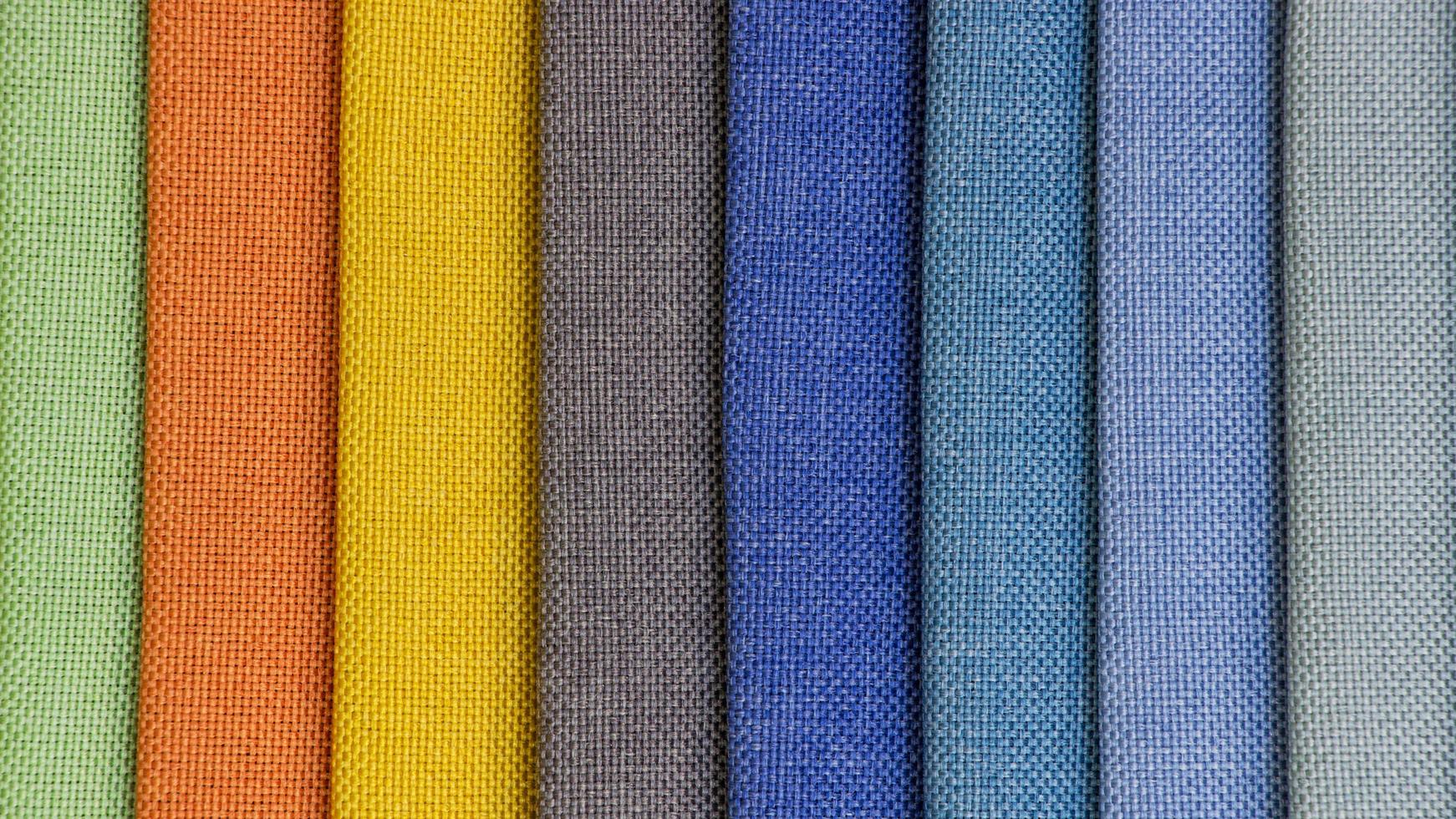 Colorful background, A stack of colorful fabric. Sewing seamless texture background colorful collection fabric photo