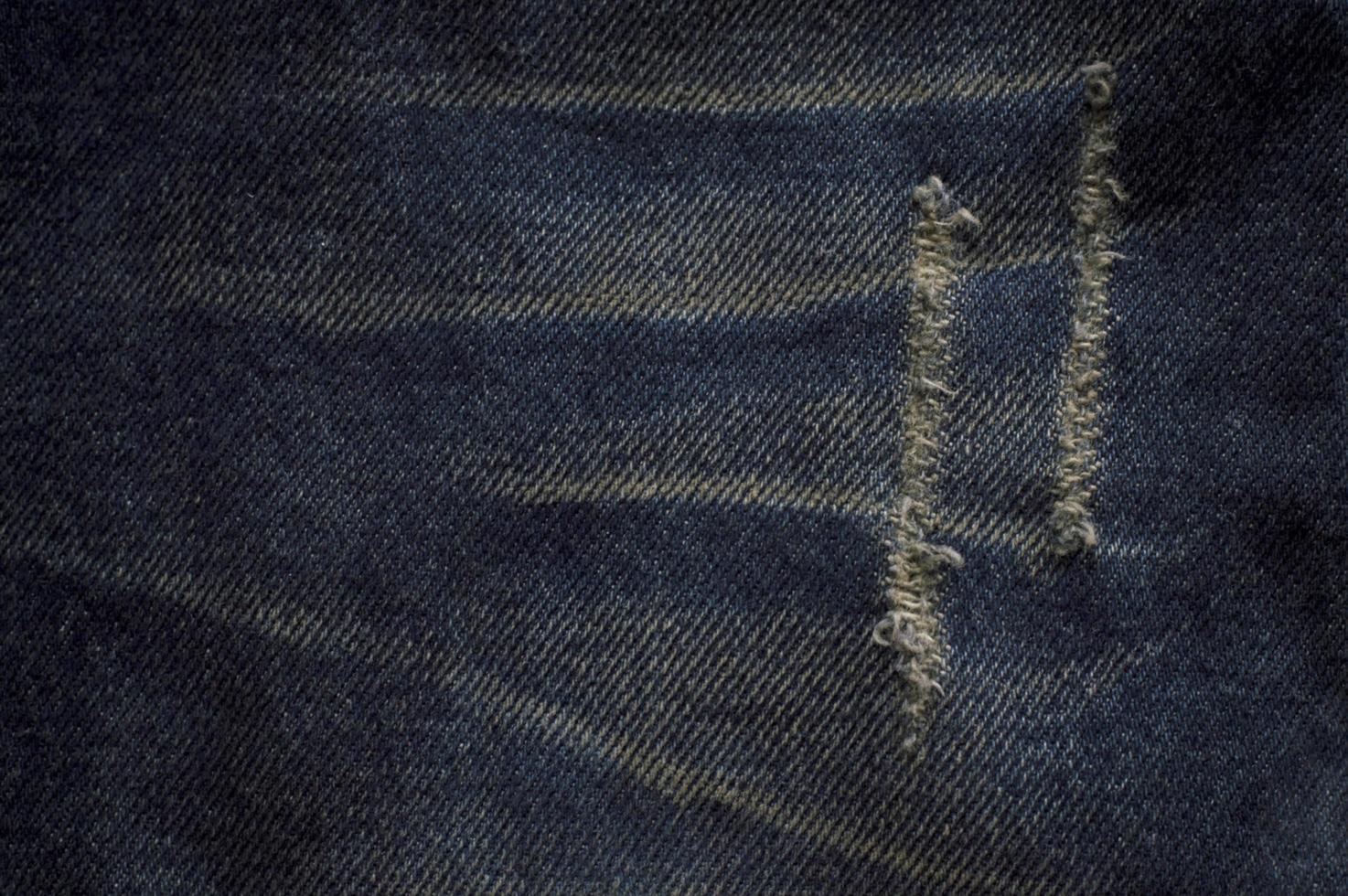 Blue denim jeans texture for background photo