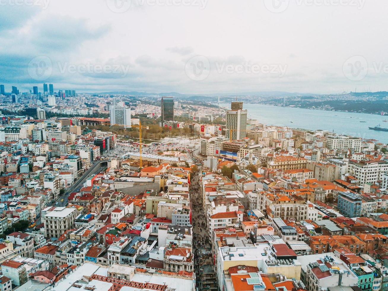 The view from the flight to Istanbul. photo