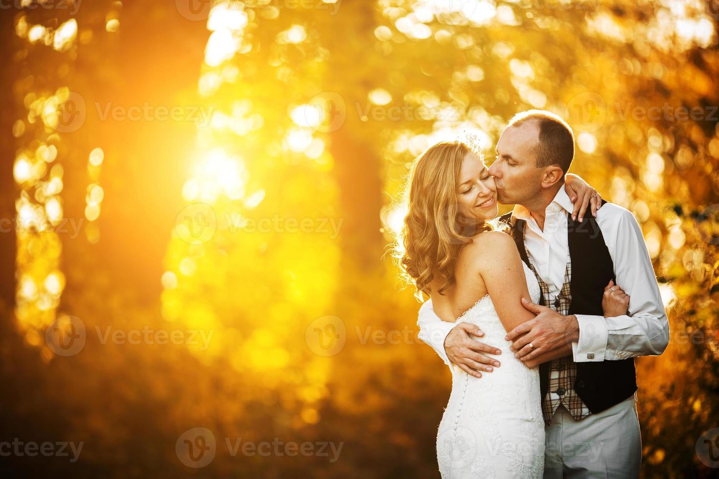 beautiful couple posing photo