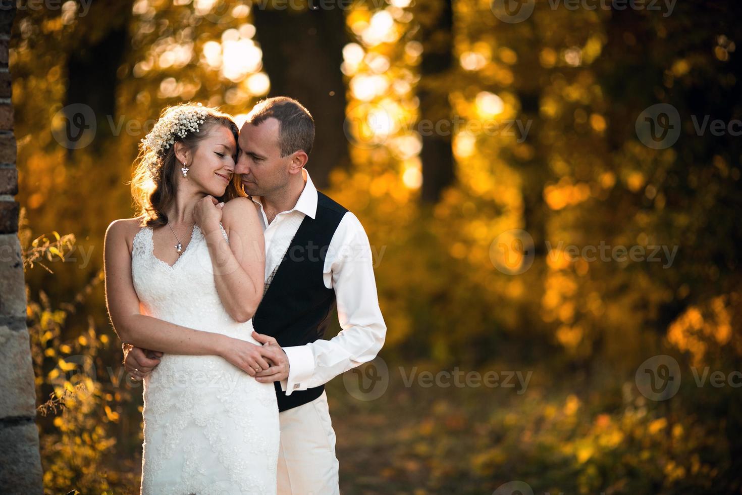 beautiful couple posing photo