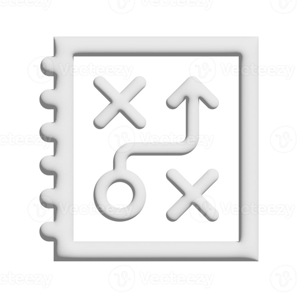 Puzzle icon 3d design for application and website presentation photo