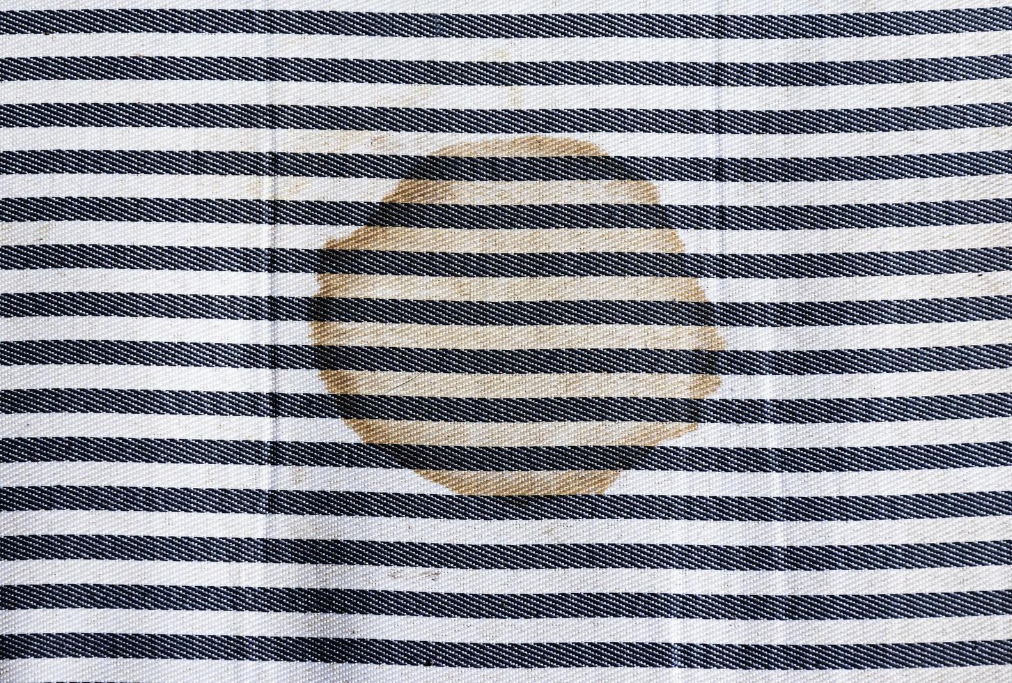 Top view mattress has stains photo