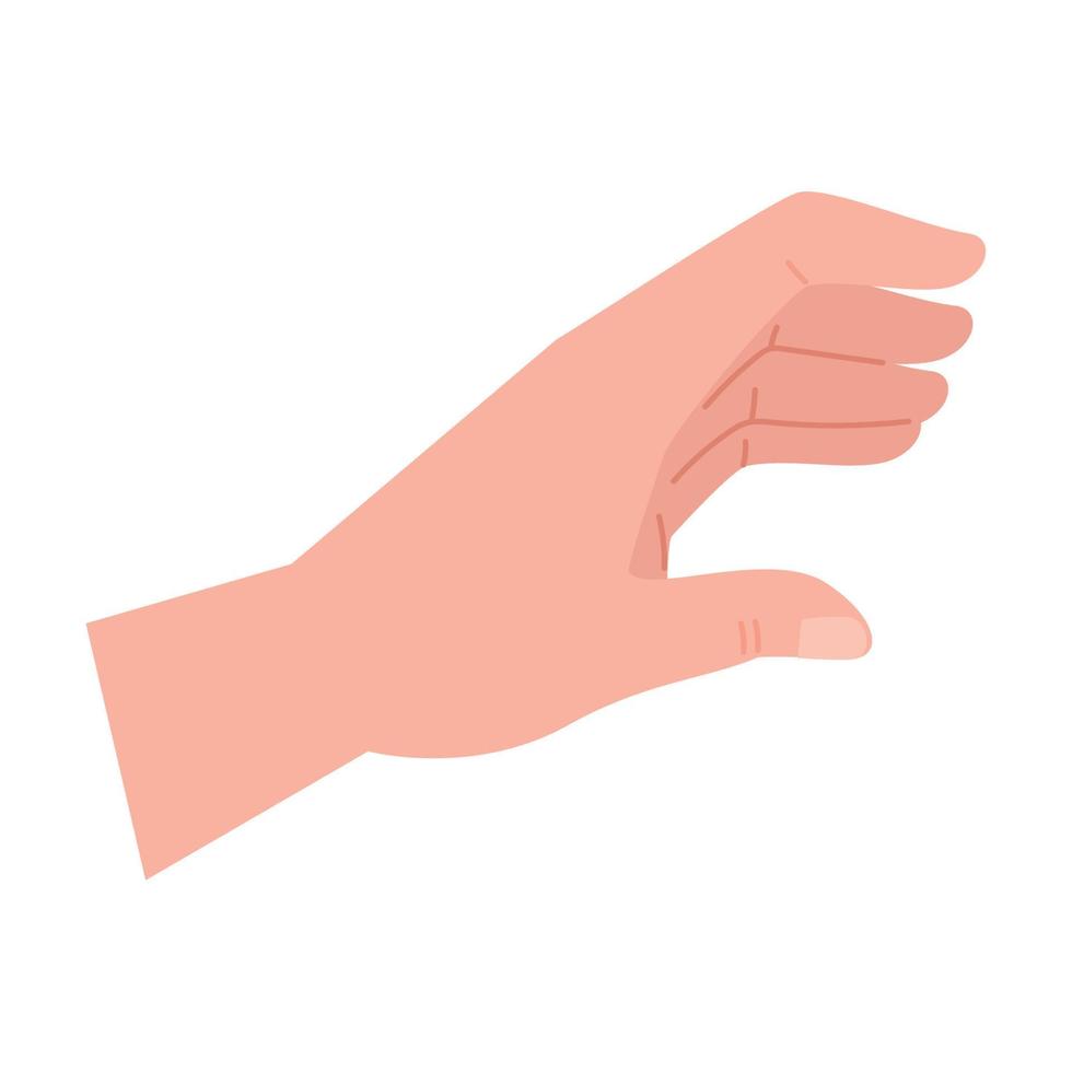 hand human taking vector