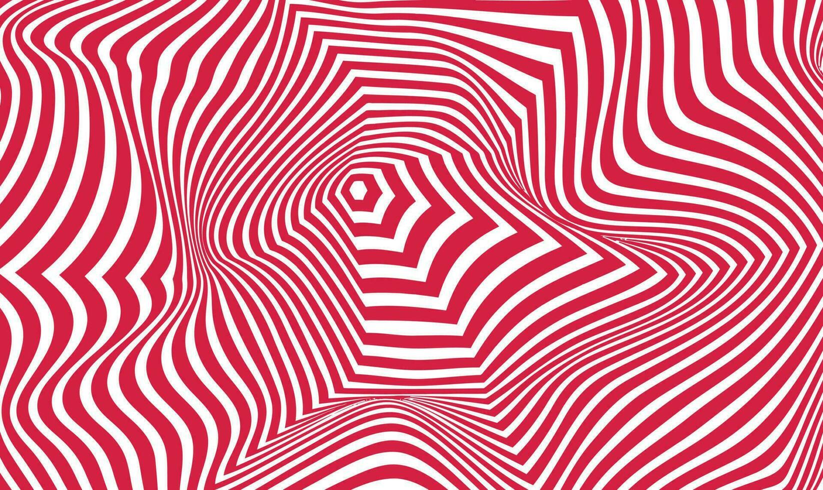 patrón de zigzag de líneas curvas mínimas abstractas con fondo ondulado topográfico vector