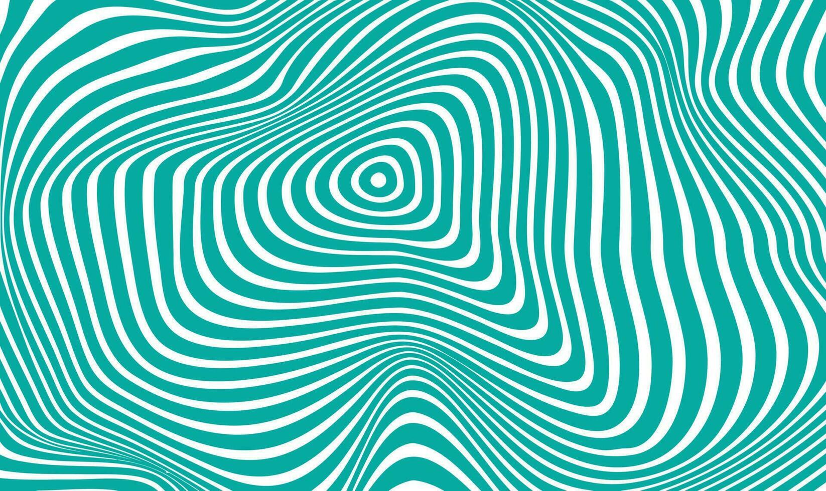 Abstract Minimal curvy lines zigzag pattern with topographic wavy background vector