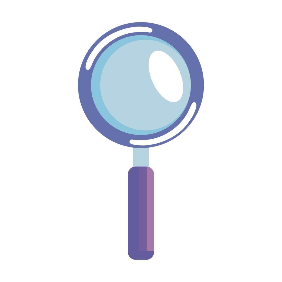 magnifying glass icon vector