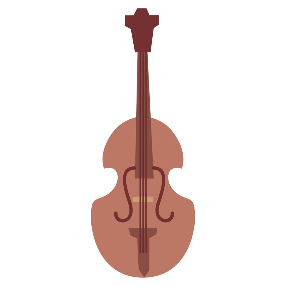 violín instrumento musical vector