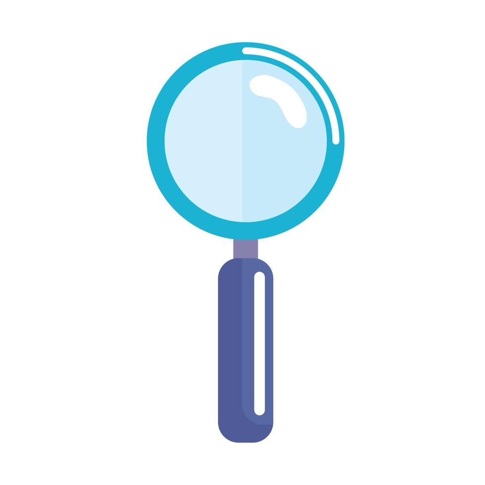 magnifying glass search vector