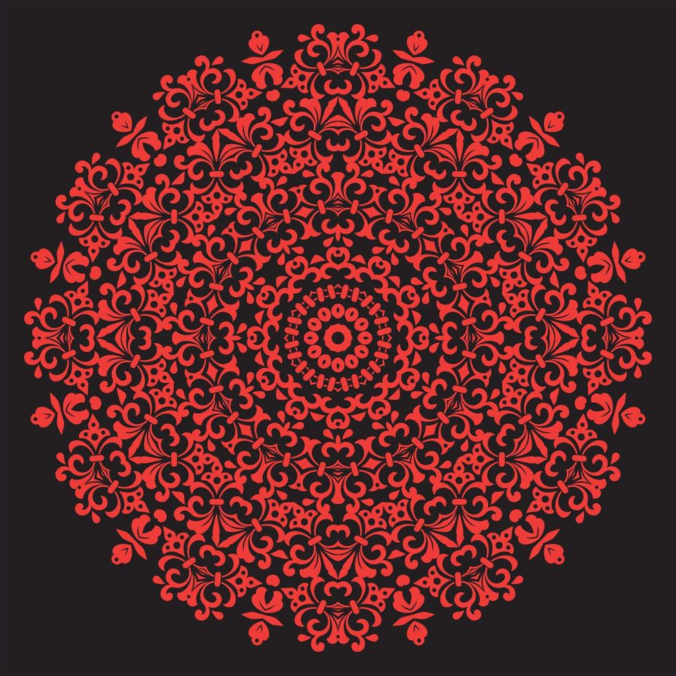 Mandala. Round colorful Ornament Pattern. Decorative elements. vector