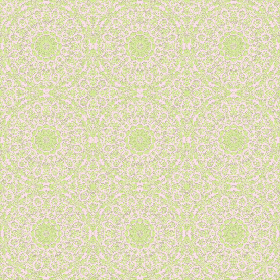 Light Color Seamless Pattern with mandala.Seamless Background design.Ornamental design.Floral pattern tiles. vector