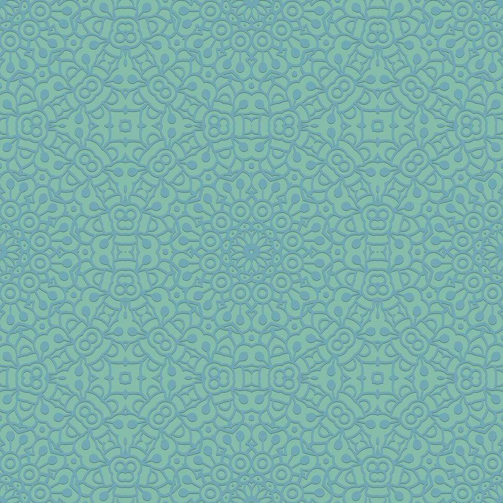 Light Color Seamless Pattern with mandala.Seamless Background design.Ornamental design.Floral pattern tiles. vector